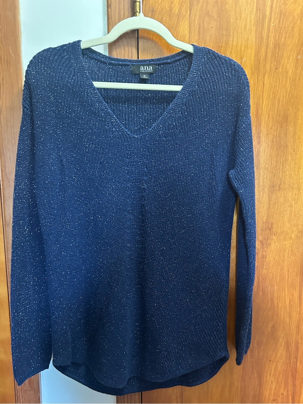 a.n.a V-Neck Sparkle Sweater